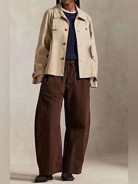 Polo Ralph Lauren Cotton Twill Jacket | color: beige | size: M